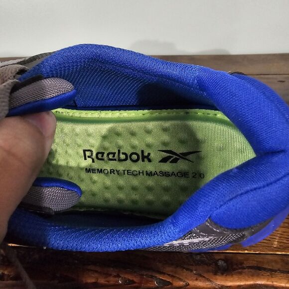 Reebok Women’s 8M Zig Pulse Composite Toe Work Shoe RB3018 Gray Blue Preowned - Picture 7 of 9